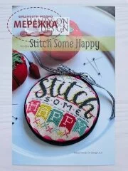 Фото Hands On Design Схема Stitch Some Happy HD-264