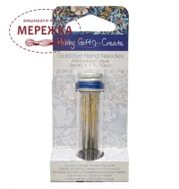 Фото Hobby Gift "Hobby Gift Create" Набір голок для гладі №3-9, 10 штук HGC280G.39.01