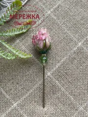 Фото Hobby Bee Голка-пін Рожевий бутон з квітами