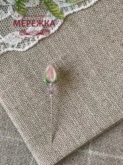 Фото Hobby Bee Голка-пін Рожевий тюльпан