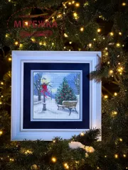 Фото Набір для вишивання хрестиком ЛЕЛЯ Зимова прогулянка ЛВ-160