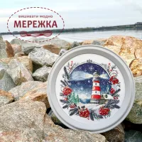 Фото Набір для вишивання хрестиком Kingdom of Handmade Зимовий маяк LH-02
