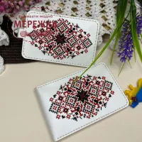 Фото Набір для вишивання хрестиком Сузір'я Єдинорога Обкладинка для картки 1046