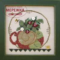 Схема для вишивання Just Another Button Cup Tea June фото