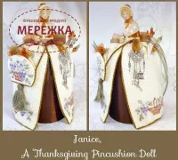 Фото Набір для вишивання хрестиком BrieRose/Puntiantichi Janice