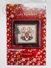 Фото JustNan схема для вишивання Rudy Reindeer JN237