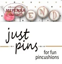 Фото Рахункові голки (піни) Just Another Button M is for Mend jp209