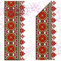 Водорозчинний флізелін Confetti Гуцульський орнамент