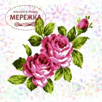 Водорозчинний флізелін Букет Троянд