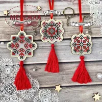 Фото набір для вишивання брелків Вірена КБ_102