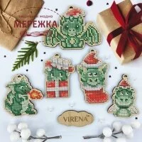 Фото VIRENA комплект новорічних іграшок КНІ_міні_125