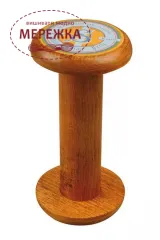 Фото Sajou Бобіна-котушка 18см, дерево, Large wooden bobbin Retors du Nord thread 