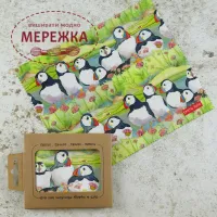 Фото Emma Ball Серветка для окулярів Sea Thrift Puffins Lens Cloth LC04
