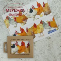 Фото Emma Ball Серветка для окулярів Chickens Lens Cloth LC21
