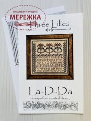 Схема для вишивання La-D-Da Three Lilies фото