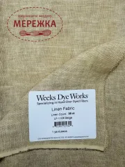 Фото Рівномірне полотно Weeks Dye Works ручного фарбування 36 ct LF-1106 Beige