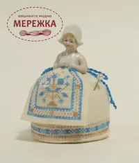 Фото Набір для вишивання хрестиком BrieRose/Puntiantichi Little Dutch Pincushion - Tulip