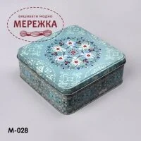 Фото Скринька для рукоділля TUVA металева М-028