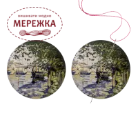 Фото магнітний тримач для голок з малюнком FLMH-070(W)