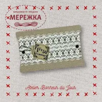 Фото Atelier Bonheur du jour Гудзик Мереживо ME-77