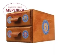 Фото Скринька для рукоділля Sajou дерево, Articles mercerie