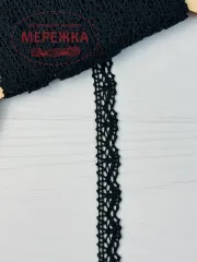 Фото Мереживо чорне, 100% бавовна (122) 109/5