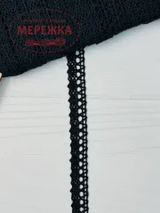 Фото Мереживо чорне (135) 100% бавовна 988065