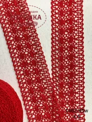 Фото мереживо червоне 4,5 см.