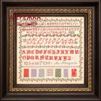 Фото Hands Across the Sea Samplers Схема M Nenquin 1872