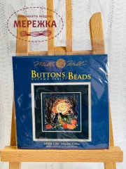 Набір для вишивання в змішаній техніці Mill Hill Місячні котики фото