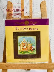 Набір для вишивання в змішаній техніці Mill Hill Курячий готель фото