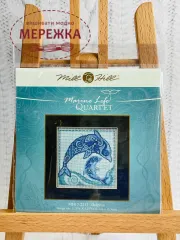 Набір для вишивання в змішаній техніці Mill Hill Дельфін фото