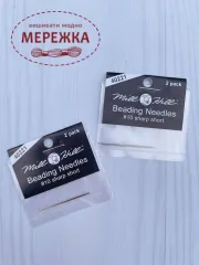 Голки Mill Hill №10 для бісеру 40221, 2 шт. фото