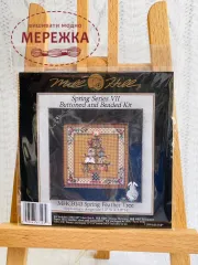 Набір для вишивання хрестиком Mill Hill Весняне дерево фото