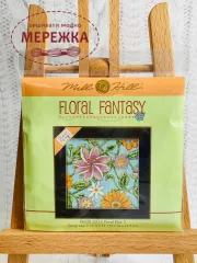 Набір для вишивання хрестиком Mill Hill Блакитні квіти 2 DM30-2214 фото