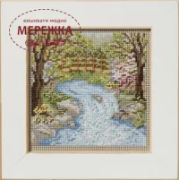 Фото Набір для вишивання у змішаній техніці Mill Hill Водоспад MH14-2515