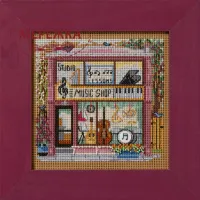 Фото Набір для вишивання в змішаній техніці Mill Hill Музичний магазин MH14-2611