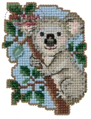 Фото Набір для вишивання  в змішаній техніці Mill Hill Коала MH18-2612
