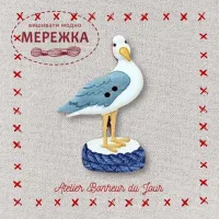Фото Atelier Bonheur du jour Гудзик Чайка MP-31