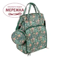 Фото Hobby Gift Сумка для проєктів  Knit and Yarn Backpack: Morris Green MR4692.686.D
