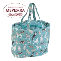 Фото Hobby Gift Сумка для проєктів Drawstring Craft Bag Dogs MR4724.619