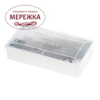 Органайзер для муліне Milward, пластиковий, 18*9,5*3,8 см. 2511508 фото