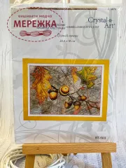 Фото Набір CrystalArt Осінній начерк арт. ВТ-503