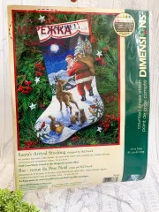 Фото набір для вишивання Прибуття Санти 08683