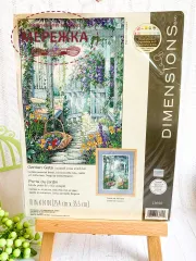 Фото набір для вишивання Dimensions Садові ворота