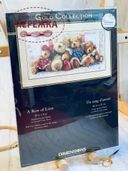 Фото набір для вишивання Ведмедики 35039