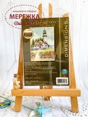 Фото набір для вишивання Живописний маяк 65057