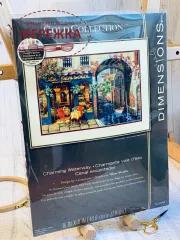 Фото набір для вишивання хрестиком Затишне кафе 70-35306