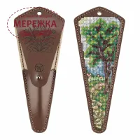 Фото Набір для вишивання хрестиком WonderlandCrafts чохол для ножиць, штучна шкіра FLTL-090