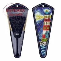 Фото Набір для вишивання хрестиком WonderlandCrafts Чохол для ножиць FLTL-086